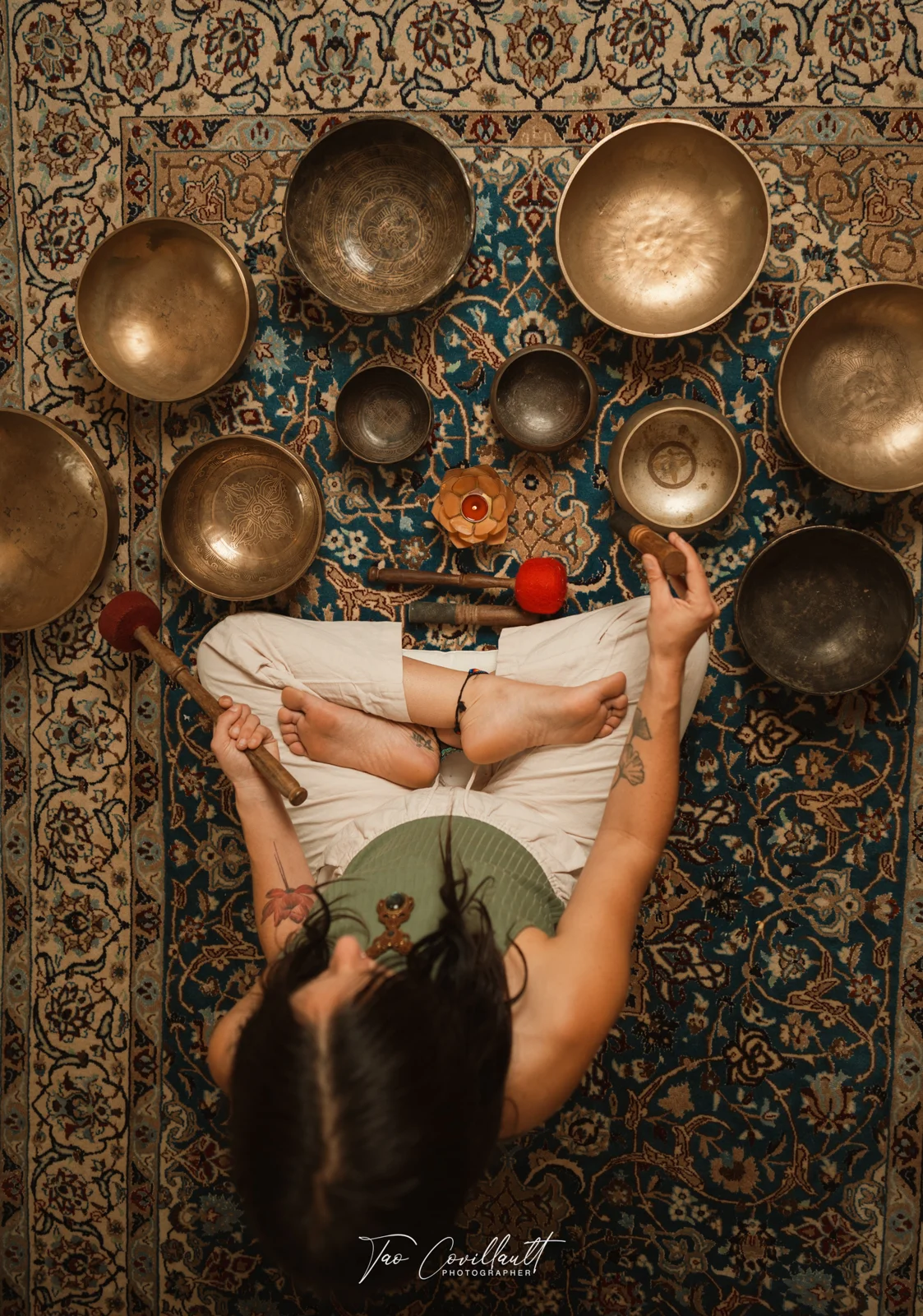 Elise — Massage & Shibari session — photograph 25