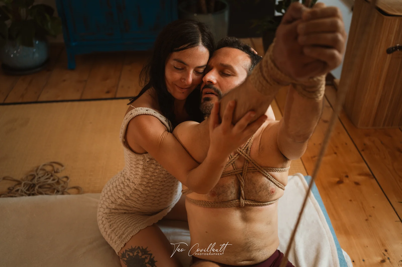 Elise — Massage & Shibari session — photograph 122