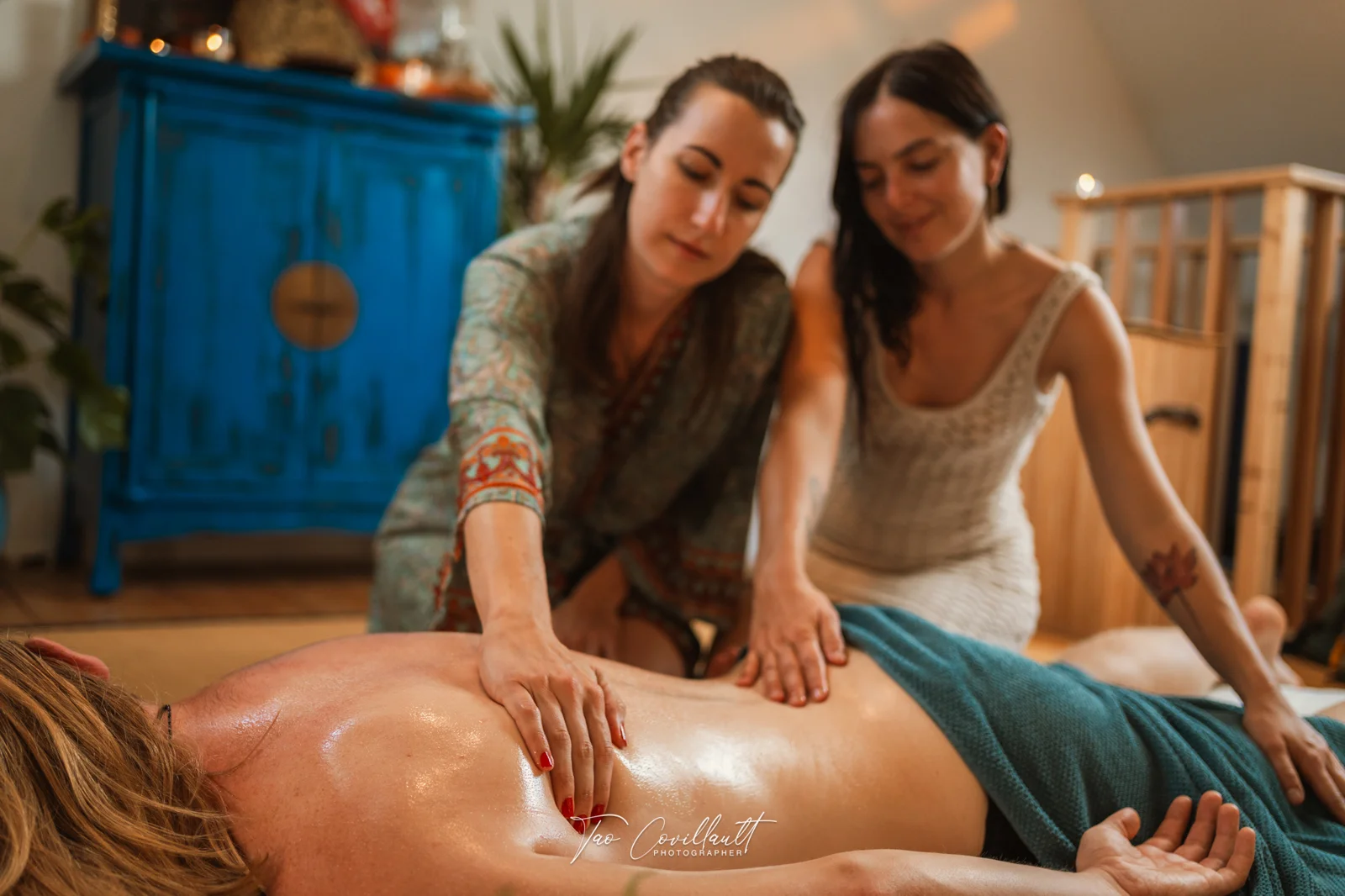 Elise — Massage & Shibari session — photograph 65