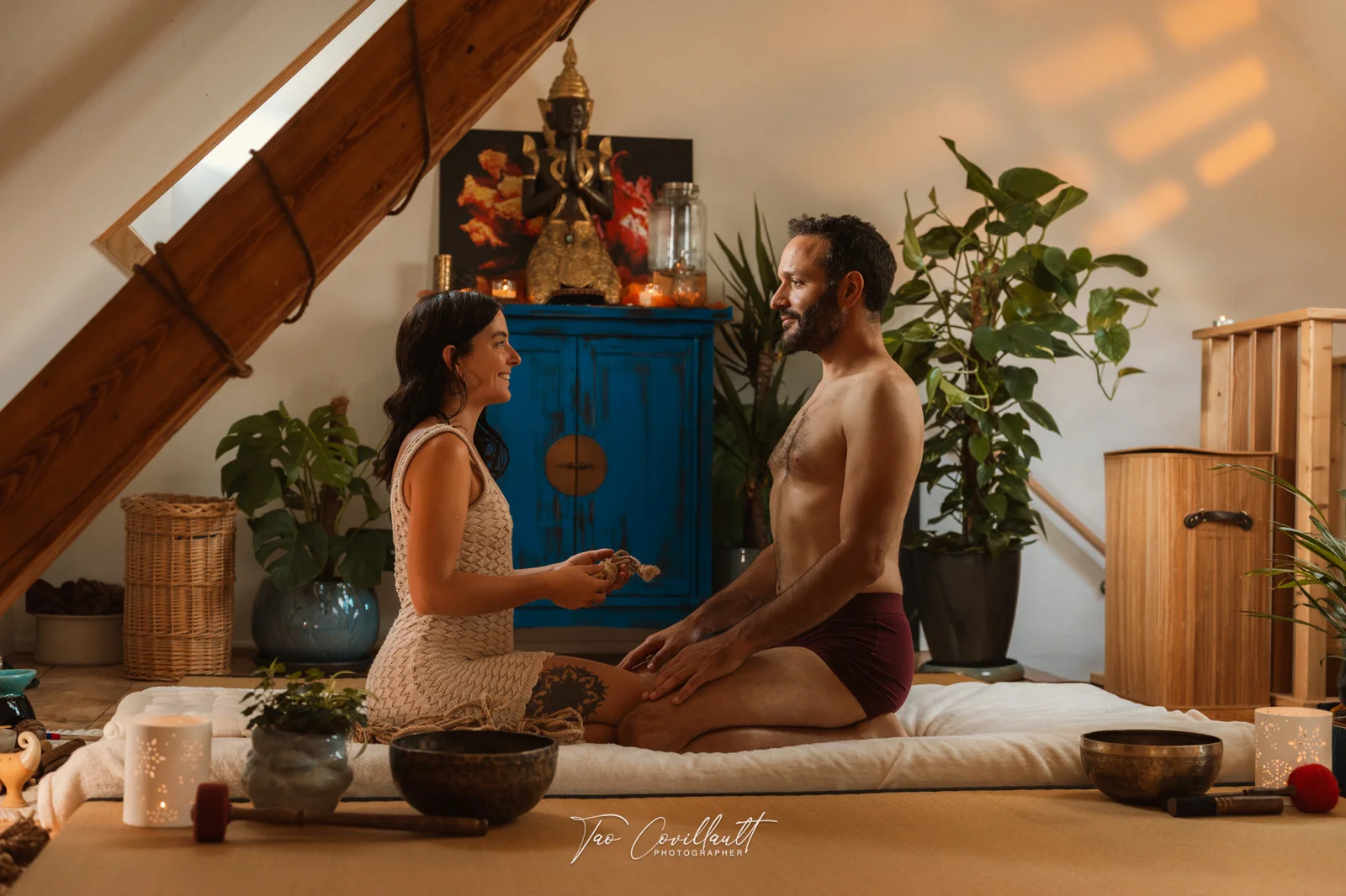 Elise — Massage & Shibari session — photograph 77