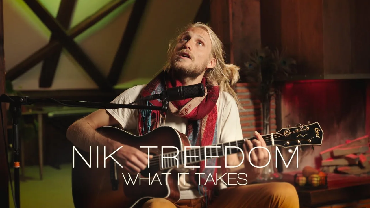 Nik Treedom - What It Takes (Accoustic) - Artist Residency Project — official video poster